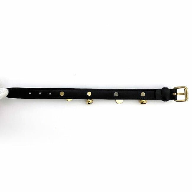 Prada Bracelet Black Excellent Condition Rare Leather GP Preowned Prada