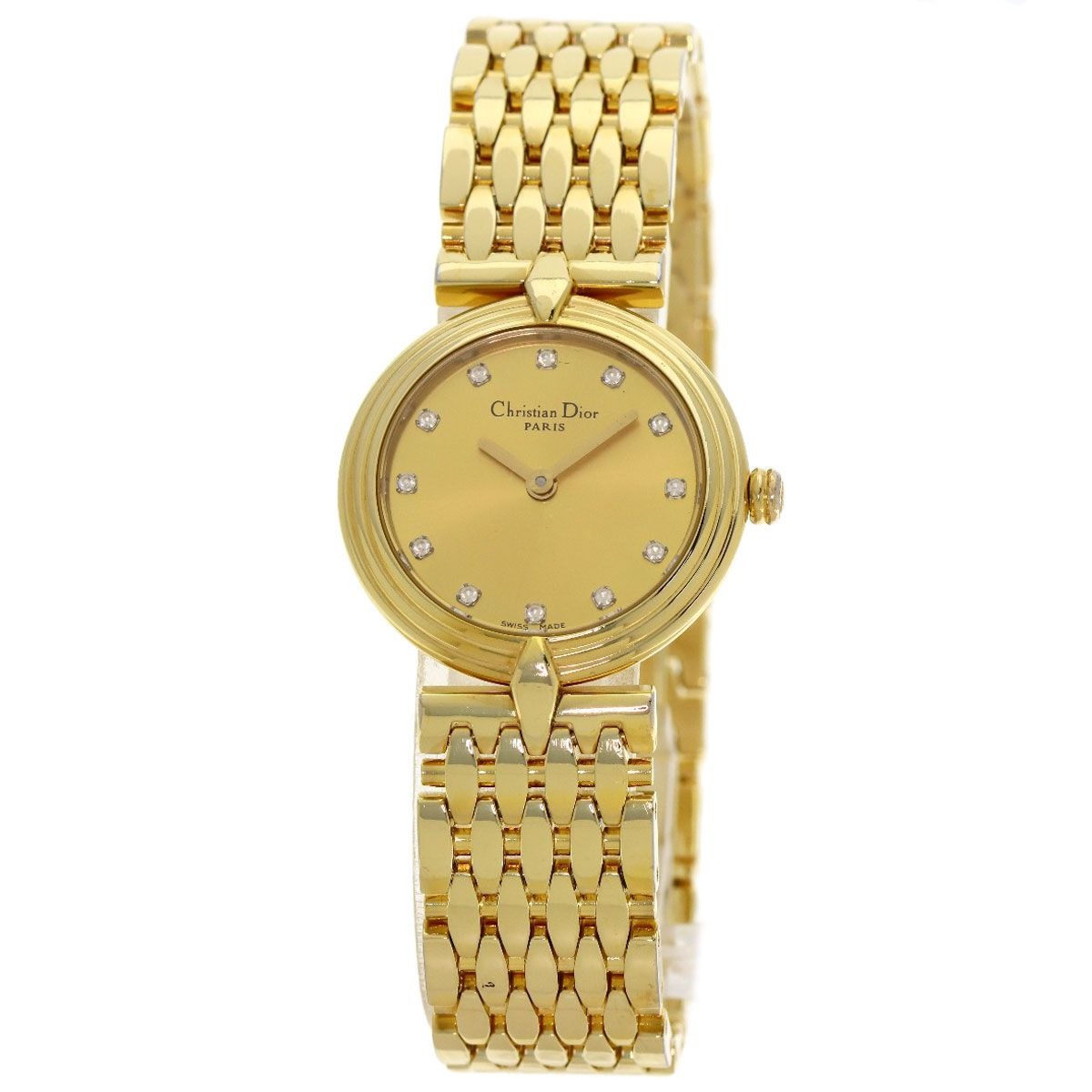 Dior Round Face Watch