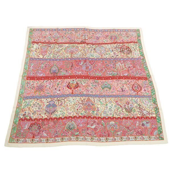 Hermes Carre Geant Cashmere Silk Scarf