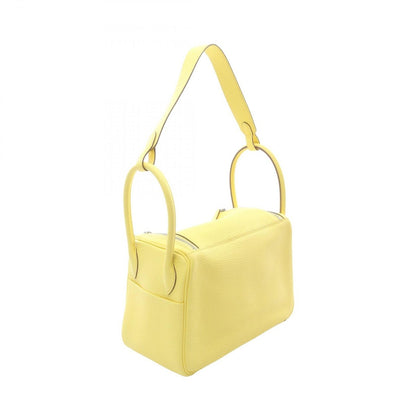 Hermes Shoulder Bag Lindy 26 Limoncello Leather — view 2