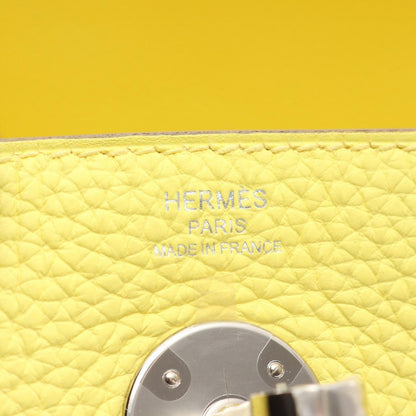 Hermes Shoulder Bag Lindy 26 Limoncello Leather — view 4