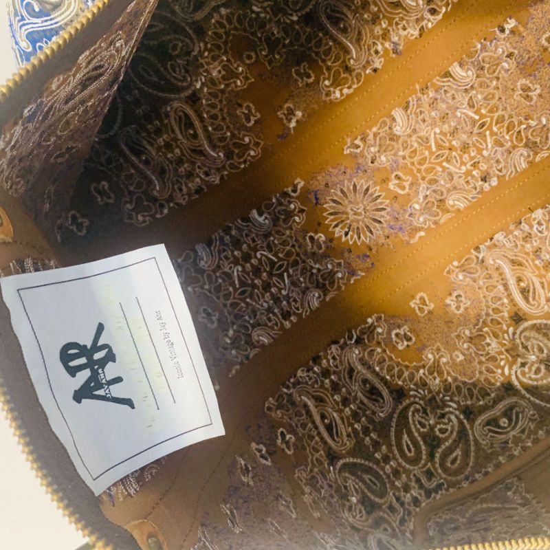 Louis Vuitton JAY AHR Lbandana BLUE Model Keepall : X0360