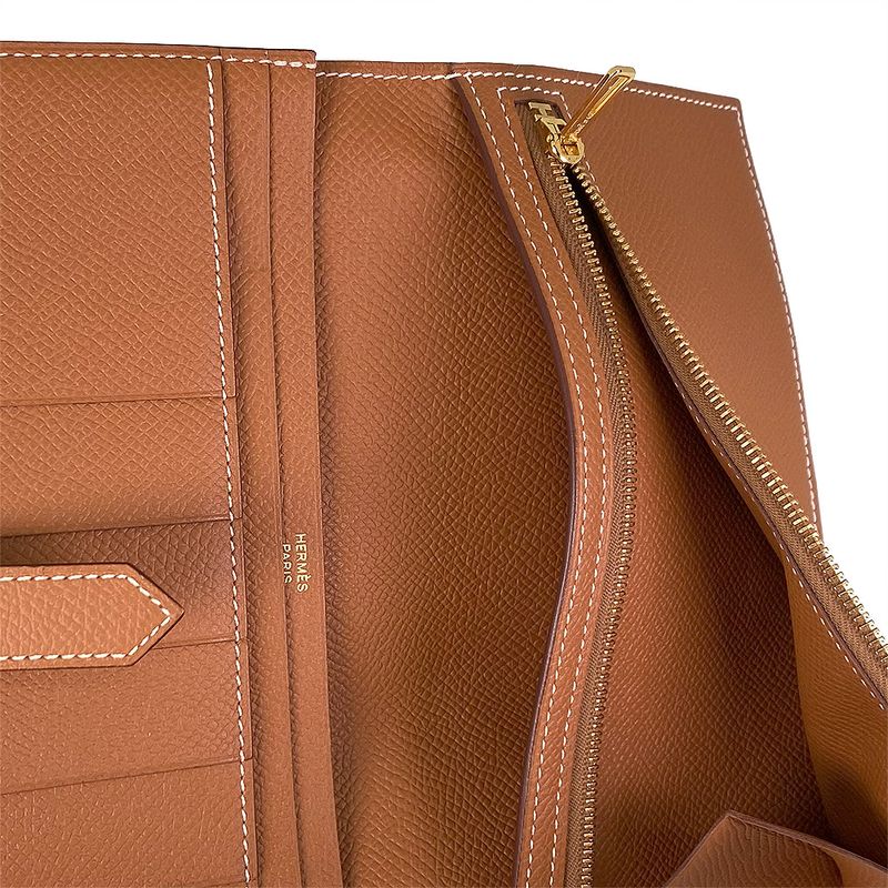 Hermes Epson Bearn Souffle Bifold Wallet