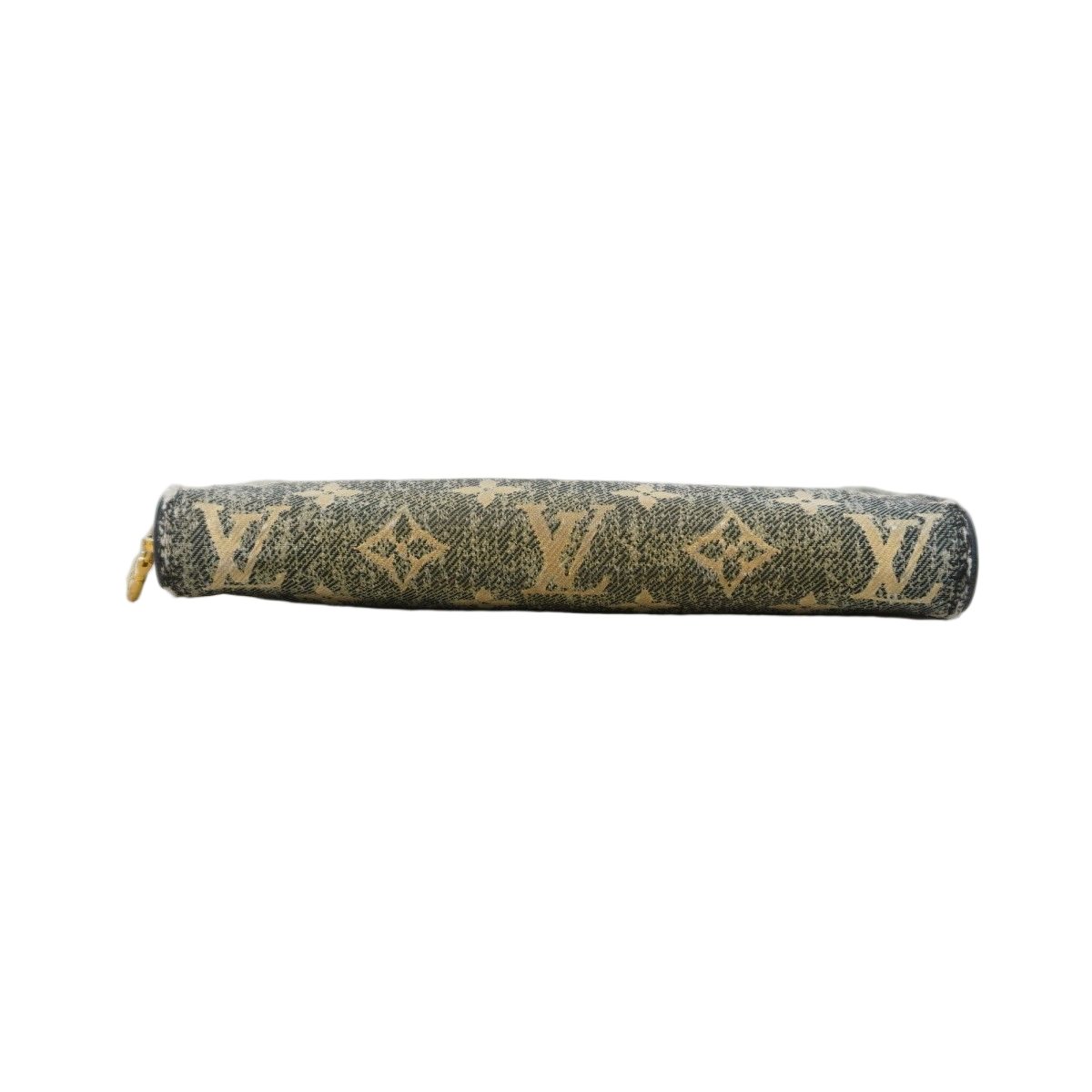 Louis Vuitton Wallet Monogram Jacquard Denim Zippy Blue — view 2