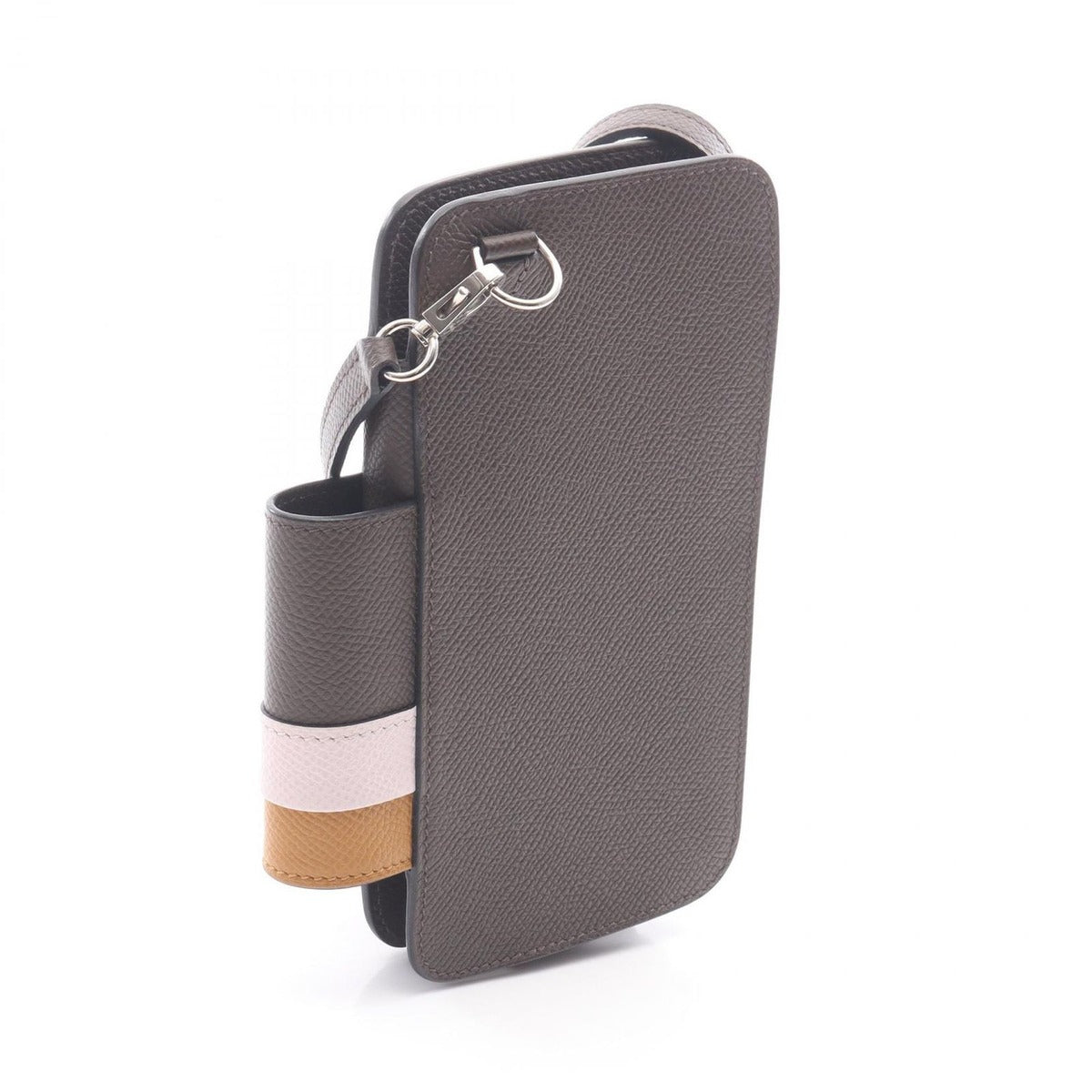 Hermes Mobile Smartphone Way Chocolat Sesame Movepel Phone Case — view 2