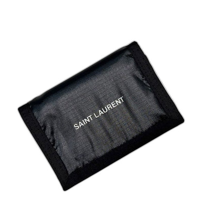Saint Laurent Trifold Wallet Black