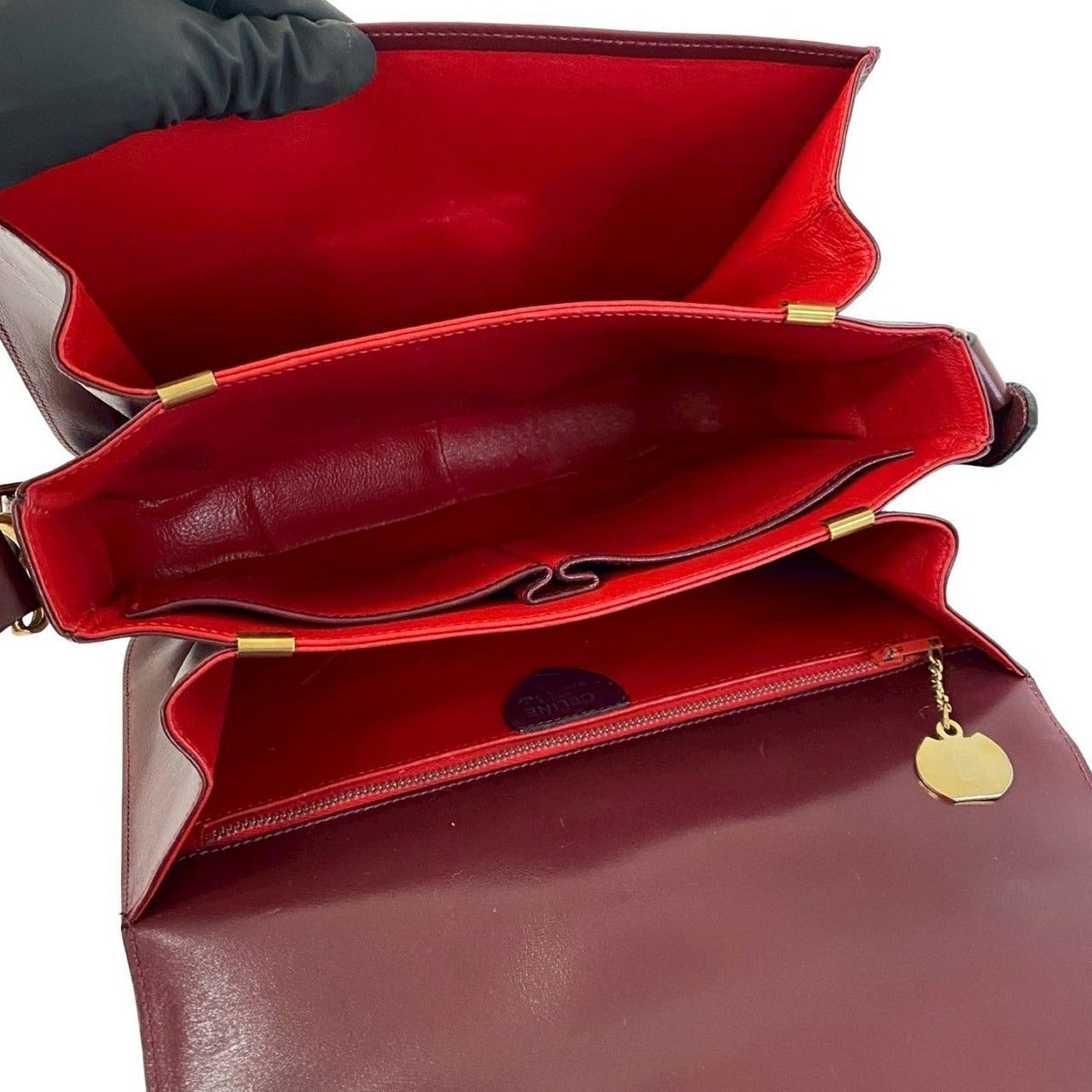 Celine Vintage Logo Calf Leather — view 9