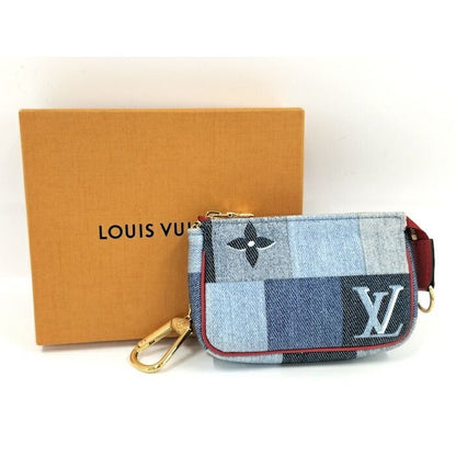 Louis Vuitton Micro Pochette Accessoire Pouch Monogram Denim Multicolor — view 10