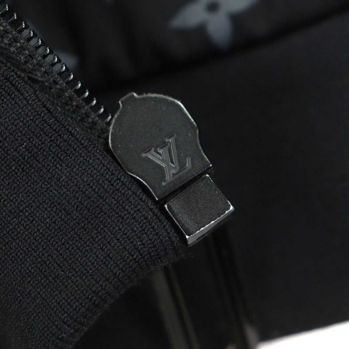 Louis Vuitton Hybrid Zip Sle Monogram Hoodie Black M — view 11