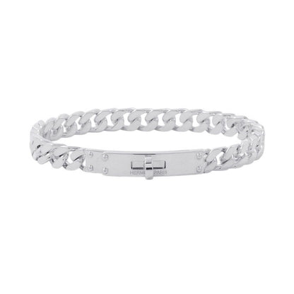 Hermes Bracelet Kelly Gourmet TPM Silver