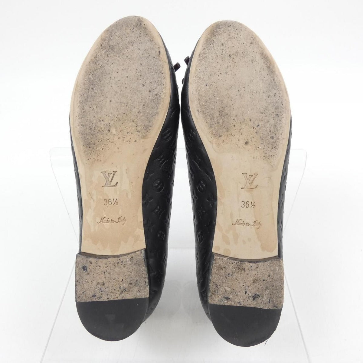 Louis Vuitton Embossed Monogram Nina Line Ballerina Flat Shoes — view 4