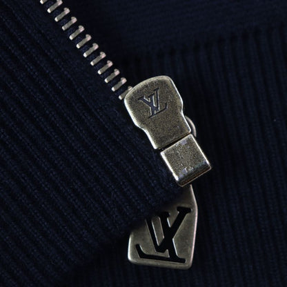 Louis Vuitton 25SS 1afyej Embossed Technical Wool Zip-up Jacket Blouson Black