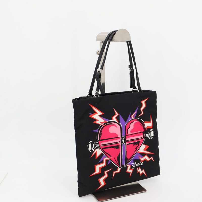 Prada 2WAY Handbag 1ba252 Black