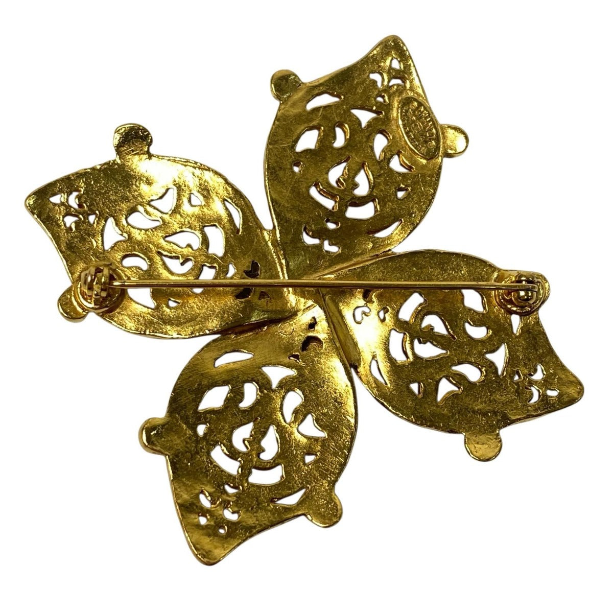 Chanel CC Logo Vintage Brooch — view 2