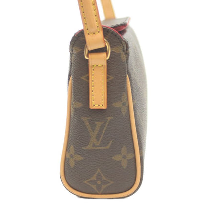 Louis Vuitton 03 M51900 Monogram Recital Handbag Shoulder Bag Brown Women