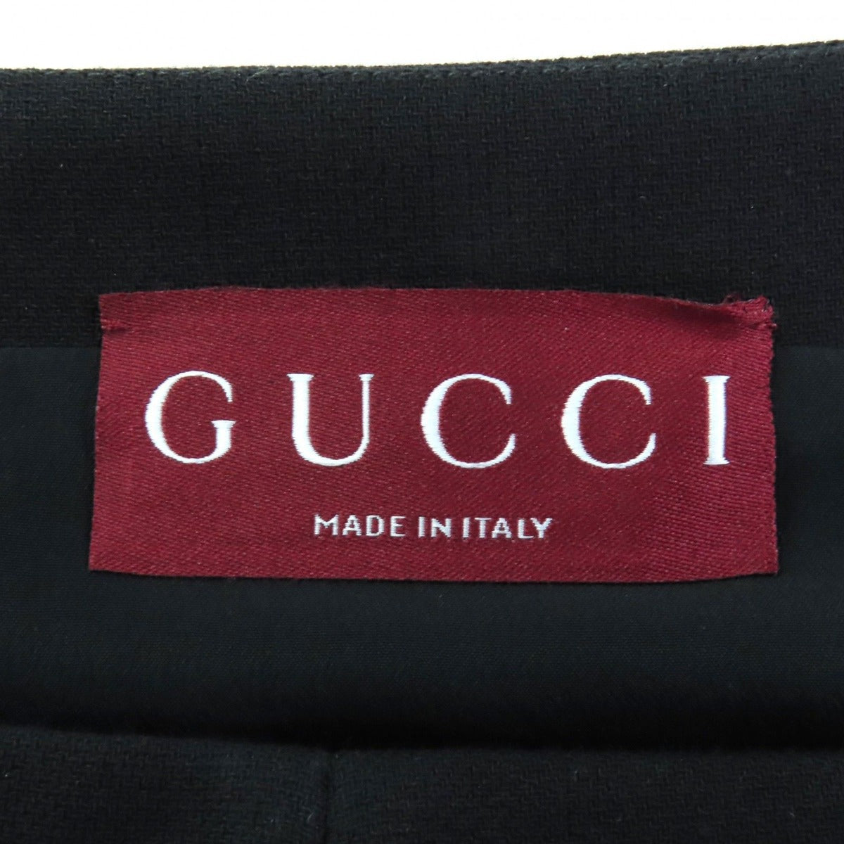 Gucci 100% Cotton GG Button Dress Black 42 with Hanger Garment Made — view 8