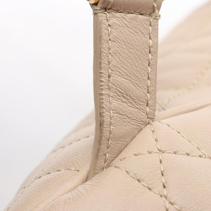 Dior Backpack Caro Small Macro Cannage Beige Leather — view 9