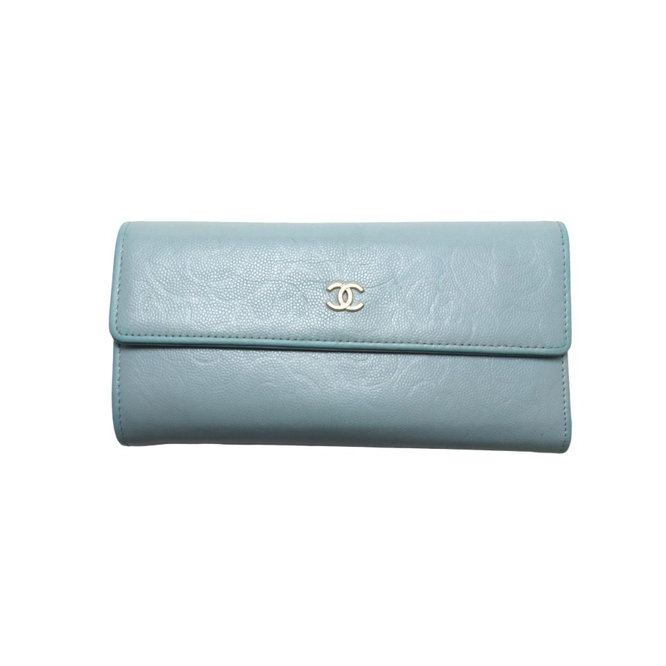 Chanel Caviar Leather GD Bifold Wallet