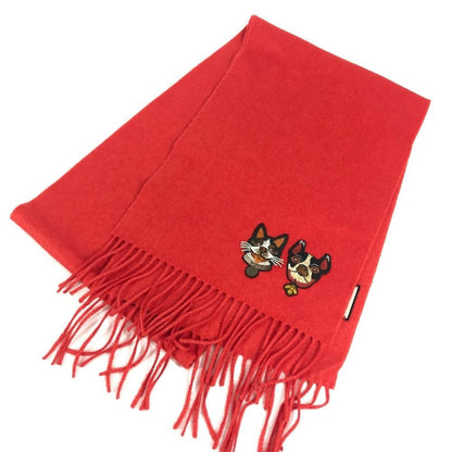 Gucci Scarf Bosco Cashmere Red