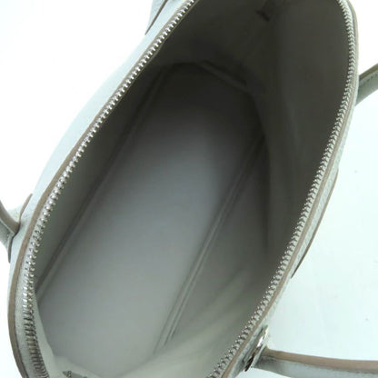 Hermes Bolide 31 Pearl Grey Taurillon Clemence Silver Hardware Handbag With
