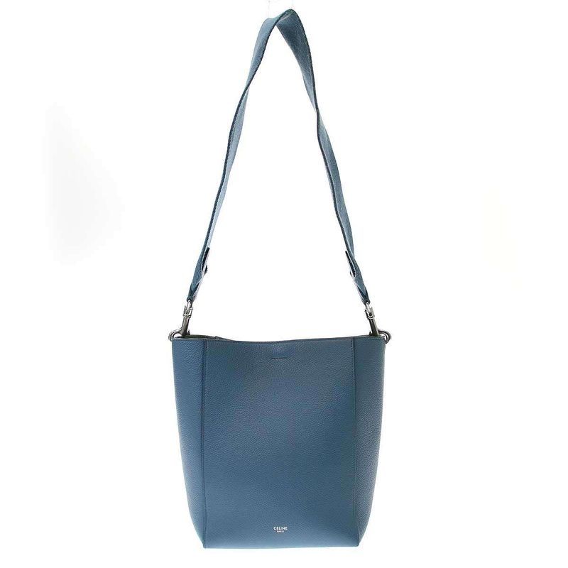 Celine Sangle Small Bucket Bag Sangle Small Bucket Bag Blue
