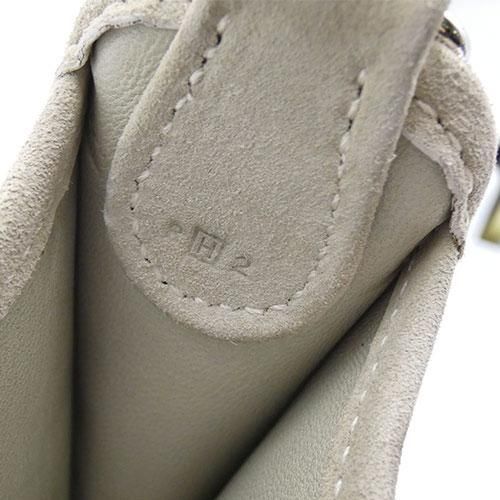 Hermes Vespa TPM Mini Debris Gray Shoulder Bag Silver