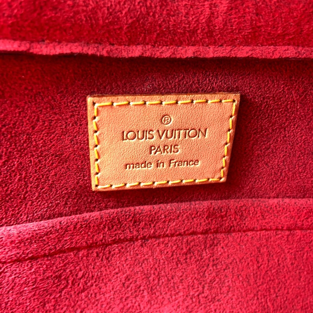 Louis Vuitton Monogram Vivacite GM Semi-Shoulder Bag M51163 Brown