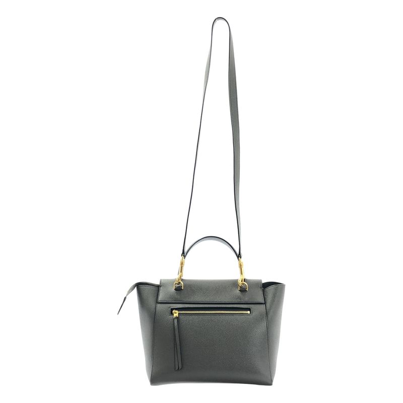 Celine - Micro BELT BAG 2way Shoulder Micro Belt Handbag - Gray - Women