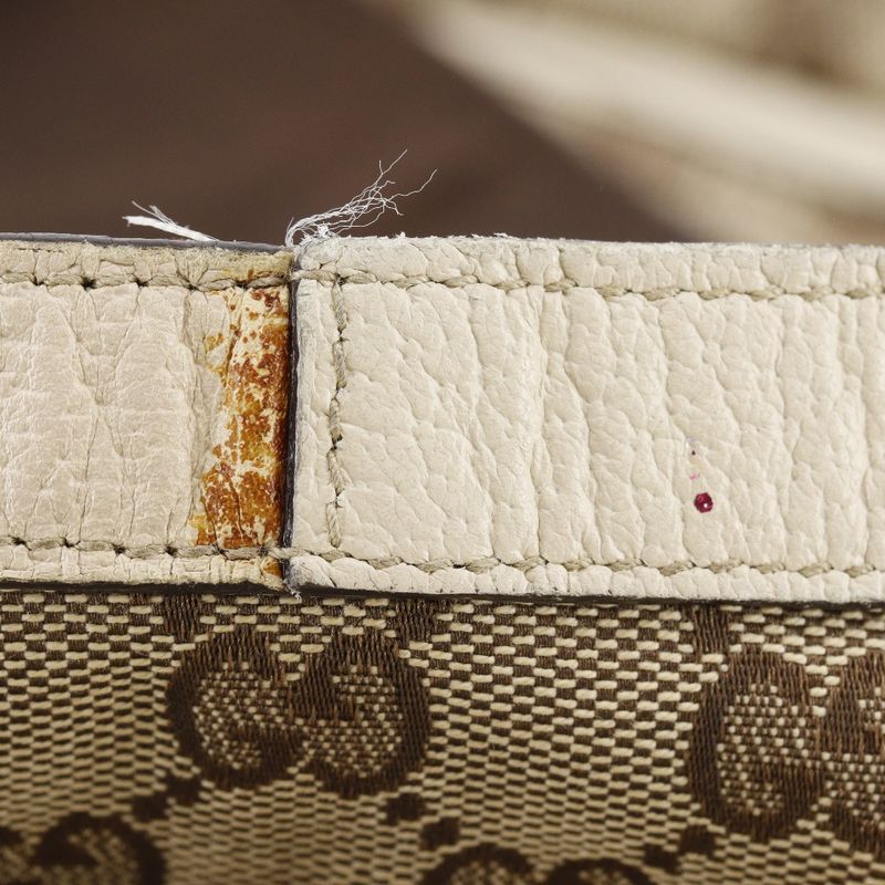 Gucci Abby 141472 GG Canvas Brown Women's Tote Bag