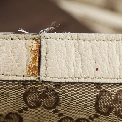 Gucci Abby 141472 GG Canvas Brown Women's Tote Bag