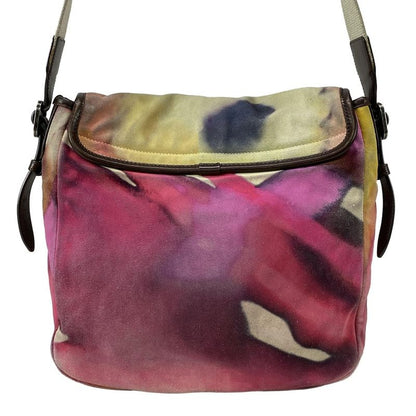 Chanel Shoulder Bag - Pink X Yellow X Multi Messenger Bag / Coco Mark Leather