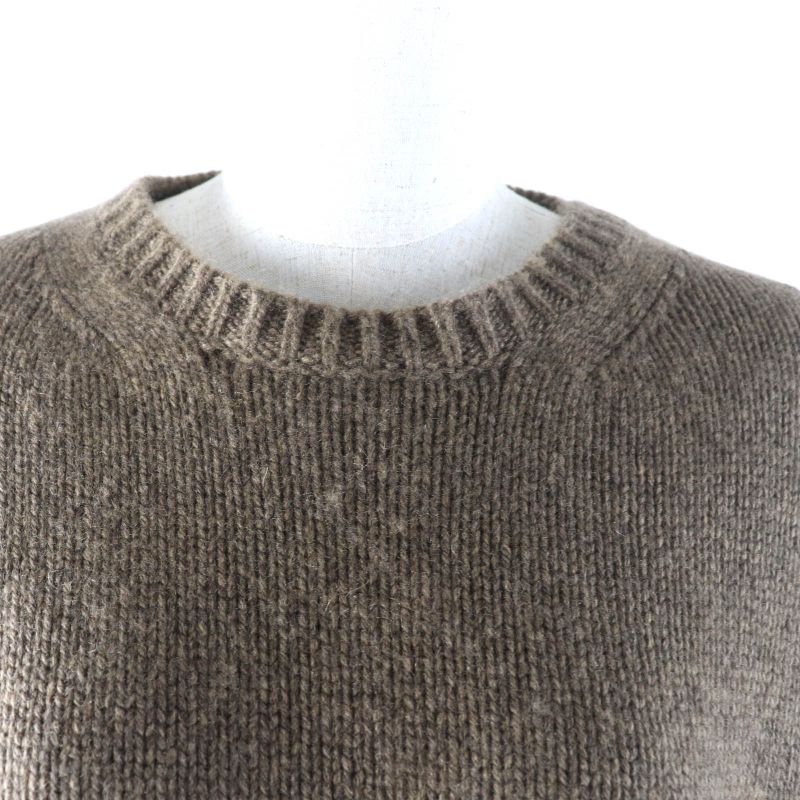 Celine 2 3es8/6394 100% Cashmere Phoebe Philo Long Sleeve Chunky Knit Sweater