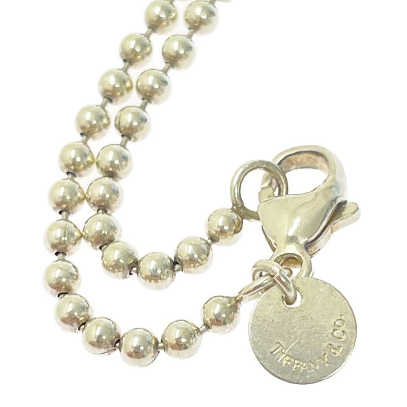 Tiffany & Co Tiffany & Co Silver Please Return to Plate Necklace 25.5g 925