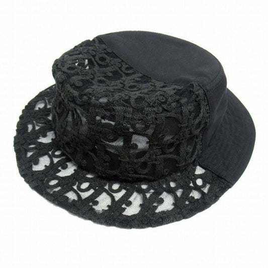 Dior Oak Split Fisherman Bucket Hat Trotter Contrast L Black