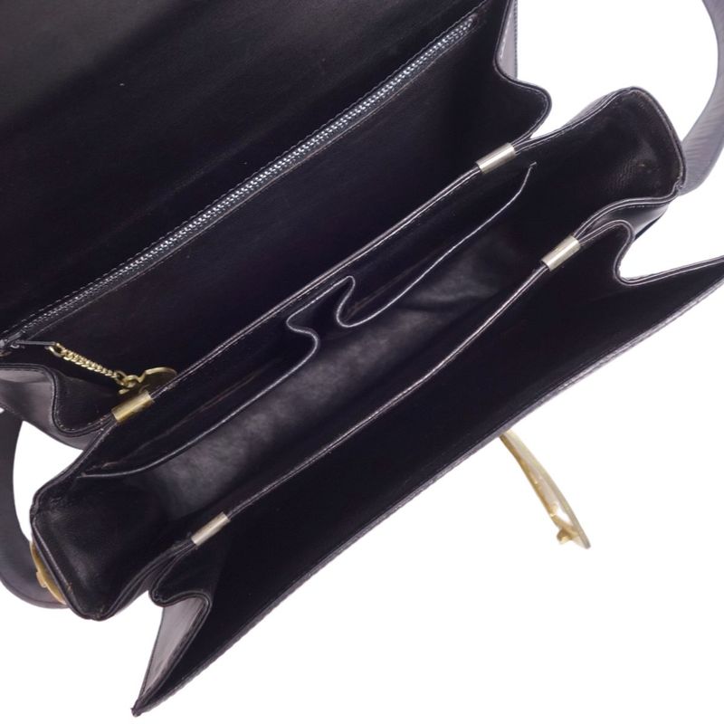 Vintage Celine Bag Shoulder Bag Gold Carriage Gold