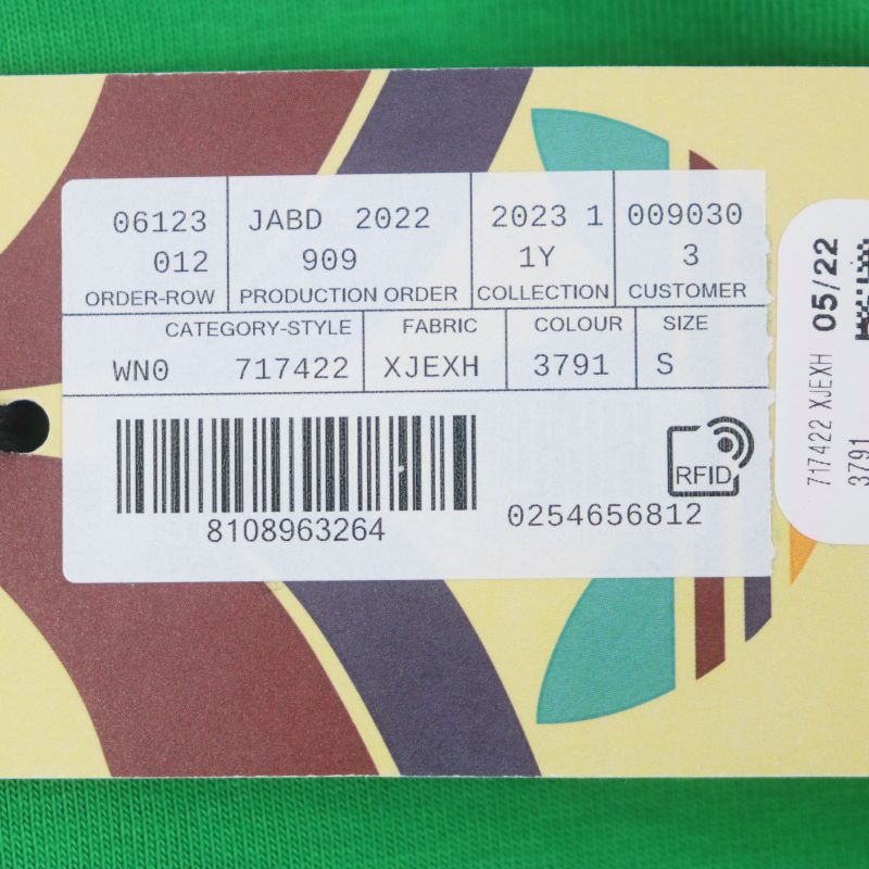 Gucci Adidas Gucci Adidas 717422 100% Cotton Printed Crew Neck Short Sleeve