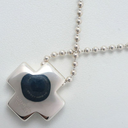 Tiffany & Co Roman Cross Ball Chain Silver 925 Ladies 13.2g Necklace