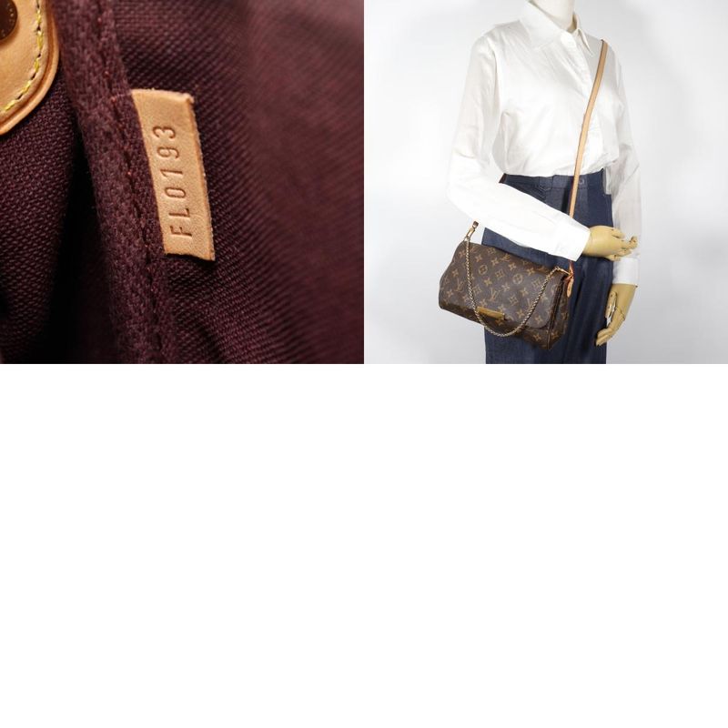 Louis Vuitton Monogram Favorite PM 2way Monogram Canvas Fl0193 Ladies Shoulder