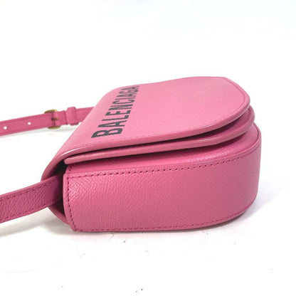 Balenciaga Shoulder Bag Ville Di 550639 Leather Pink