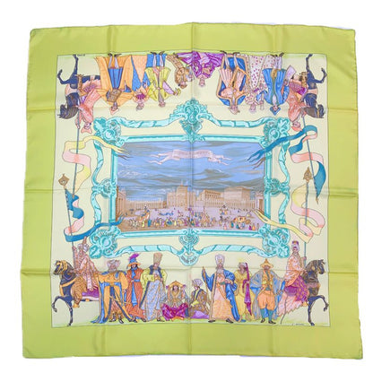 Hermes Carre 90 Silk Scarf Bandana Turqveries EN L'honneur DE MHT Turkish March