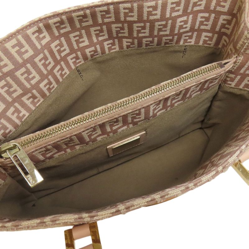 Fendi Zucchino Handbag Canvas Women