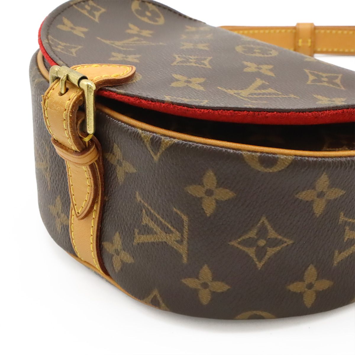 Louis Vuitton Monogram Tambourin Shoulder Bag Pochette Mini Bag Crossbody M51179