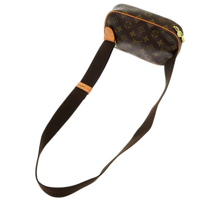 Louis Vuitton Pochette Gange Monogram M51870 Brown Body Bag LV 0574 Louis