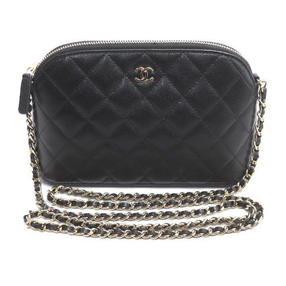 Chanel Quilted Shoulder Bag Black