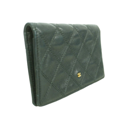 Chanel Coin Case Bicolor Leather Black Gold — view 2