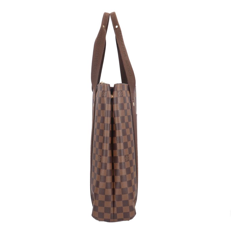 Louis Vuitton Cabas Bobol Damier Tote Bag Damier Canvas N52006 Brown Ladies