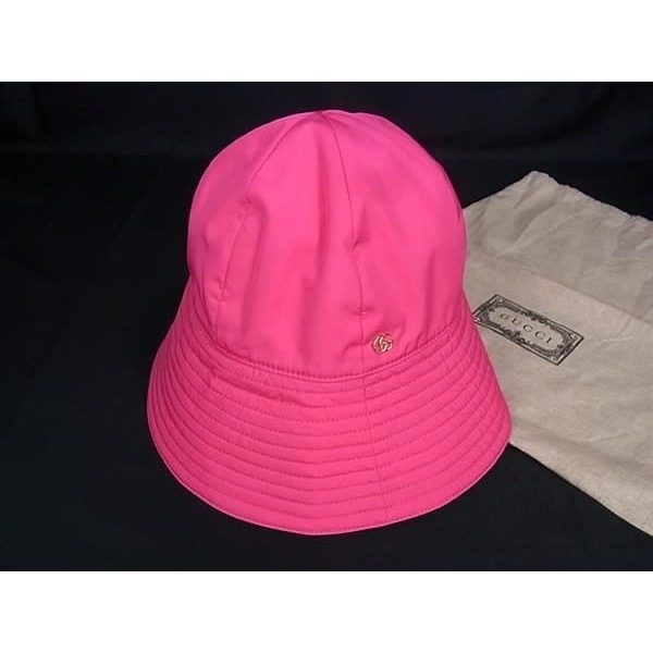 Gucci Polyester Bucket Hat M Pink