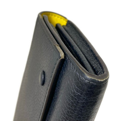 Celine Long Wallet - Black Leather