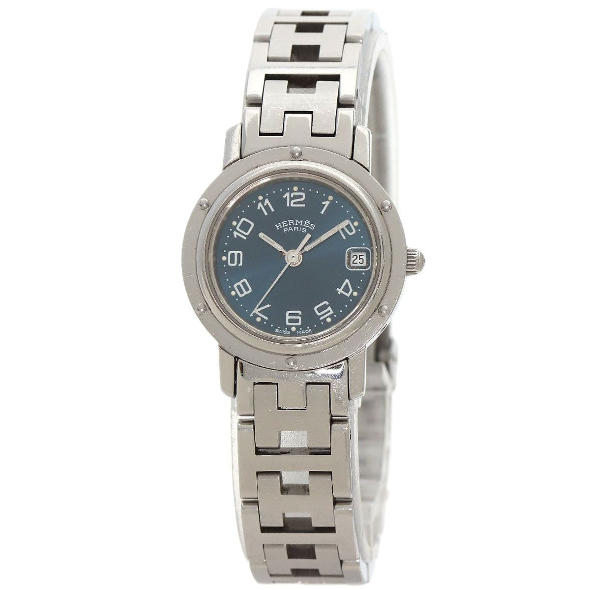 Hermes Clipper Watch SS