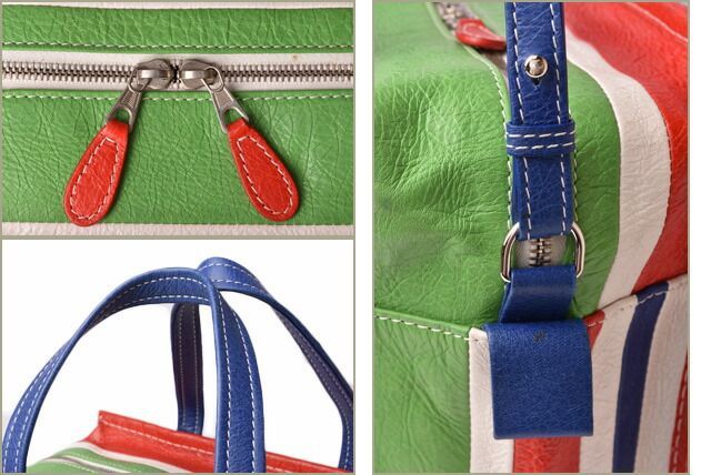 Balenciaga Handbag Shoulder Bag Balenciaga Bazar Shopper S 443096 Green Multi